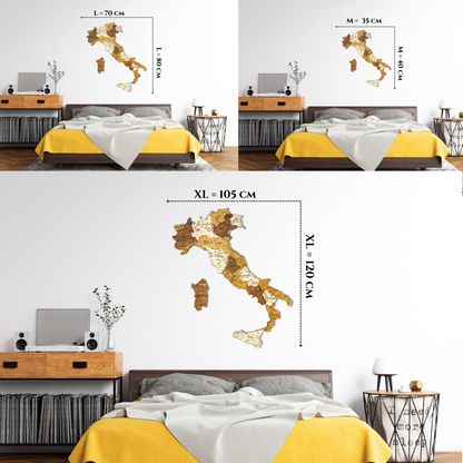 Italien Karte