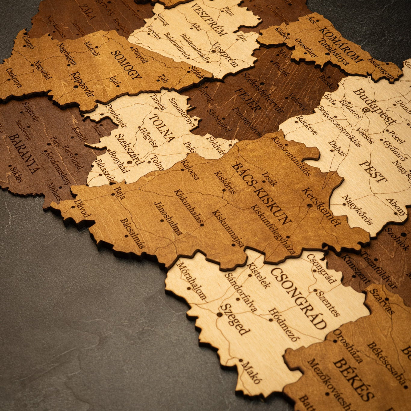 Hungary Map