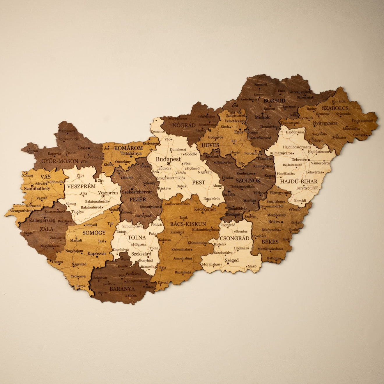 Hungary Map