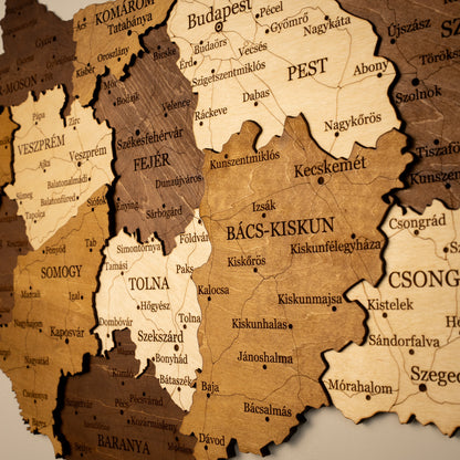 Hungary Map