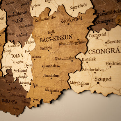 Hungary Map