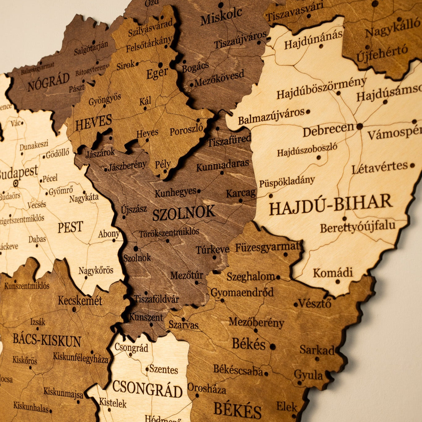 Hungary Map