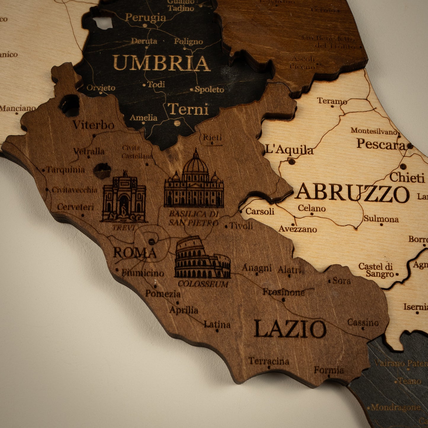 Italien Karte