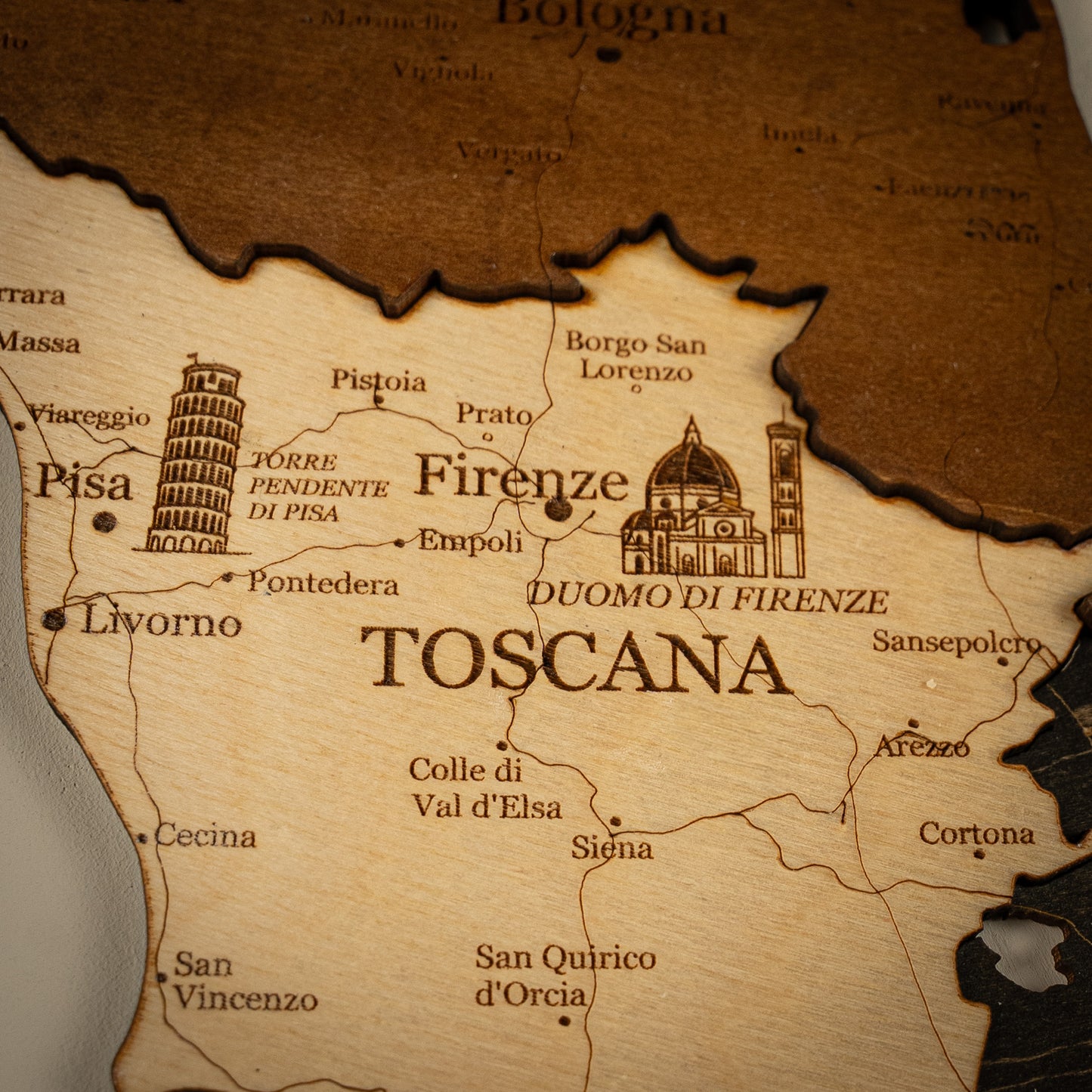 Italien Karte