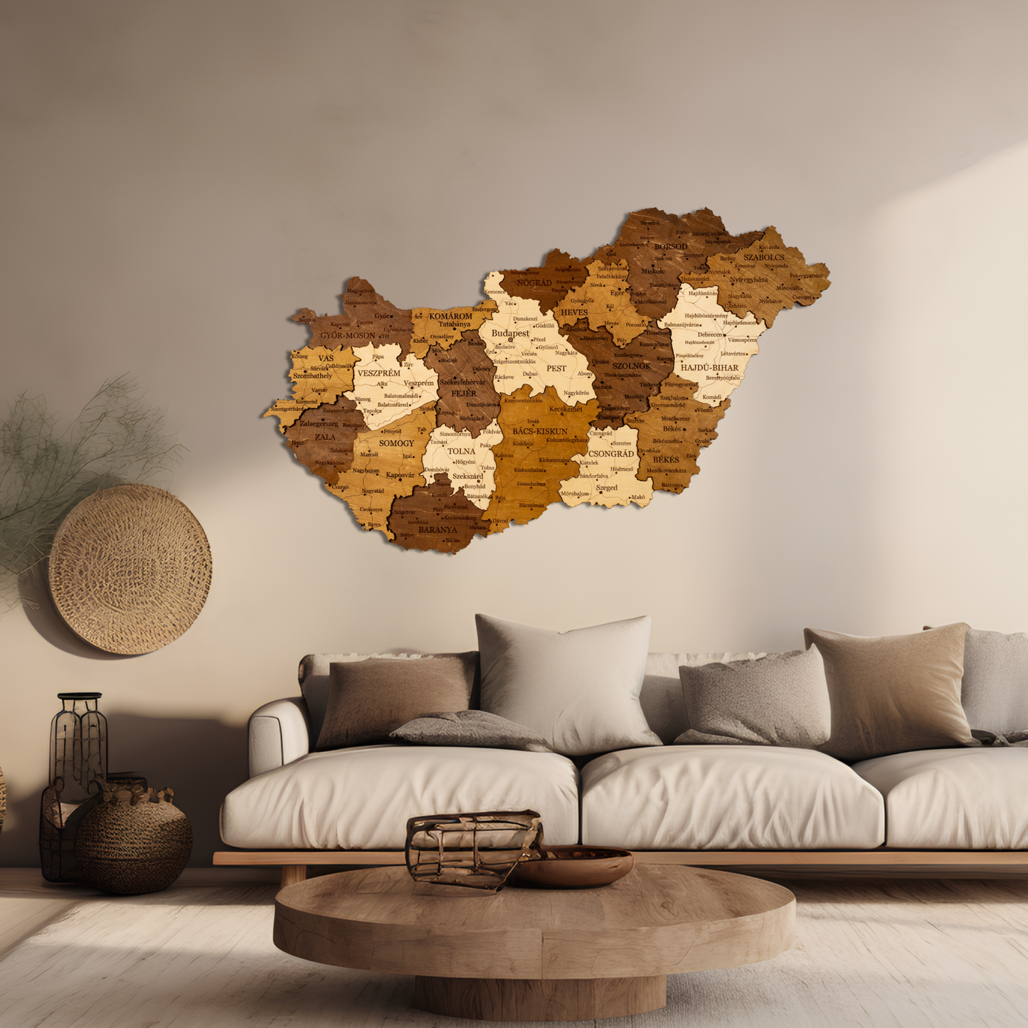 Hungary Map