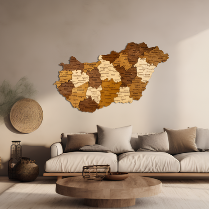 Hungary Map